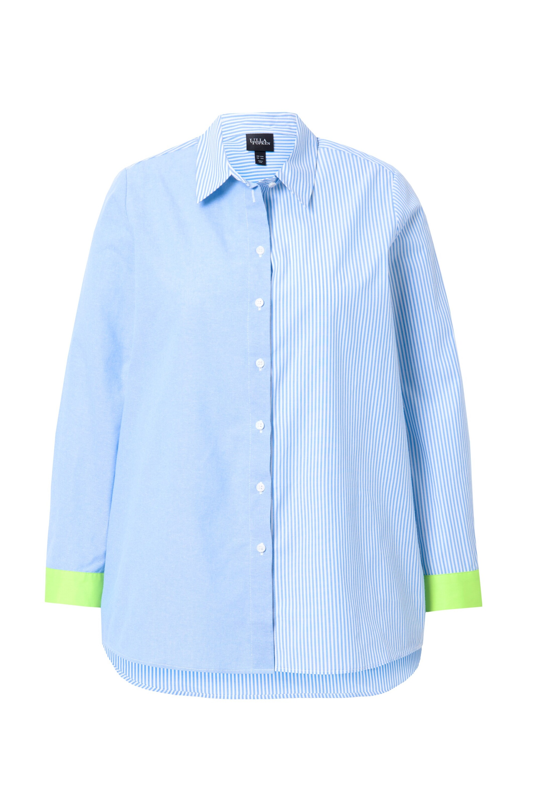 Ulla Popken Bluse in Blau: Vorderseite