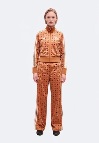 ADIDAS PERFORMANCE Loosefit Sporthose in Orange: Vorderseite