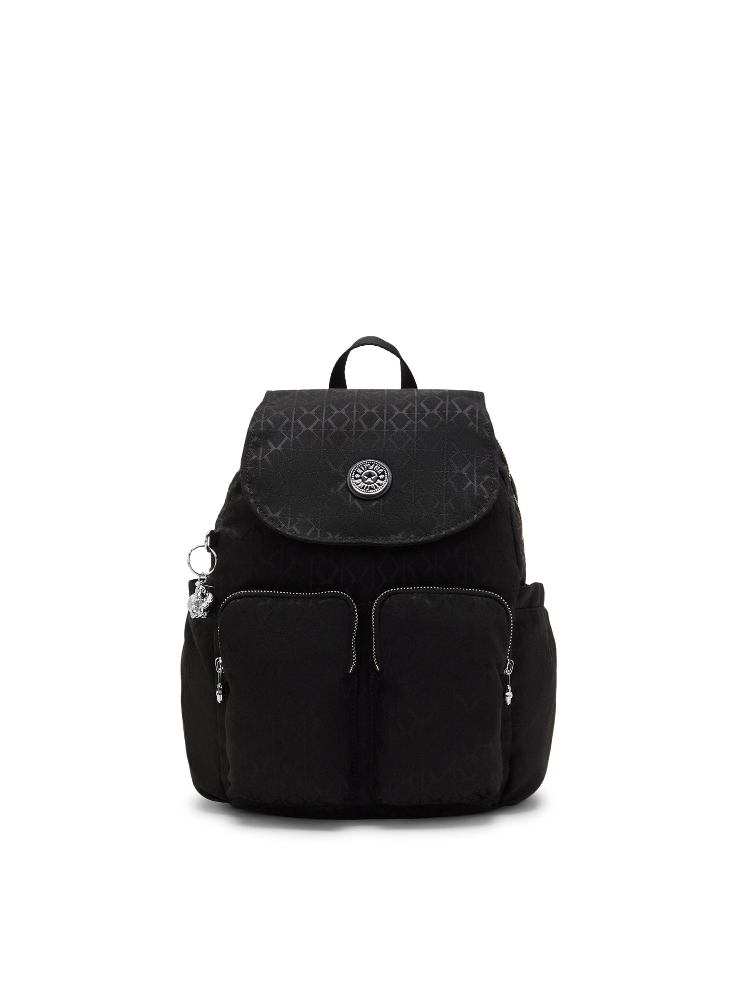 KIPLING Ryggsäck 'City Pocket' i svart: framsida