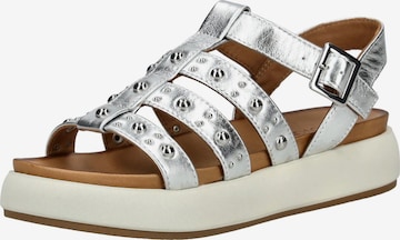 INUOVO Sandale in Silber: Vorderseite