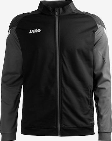 JAKO Training Jacket in Black: front