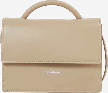 Calvin Klein Kabelka 'LINN' - Béžová: predná strana