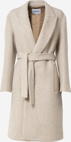 Dondup Between-Seasons Coat 'CAPPOTTO' in Beige: front