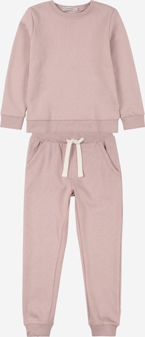 MINYMO Sweatsuit in Pink: front