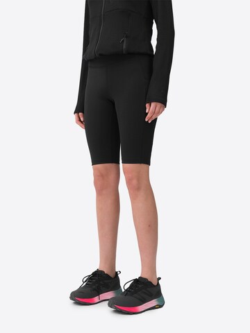 Regular Pantalon de sport 4F en noir : devant