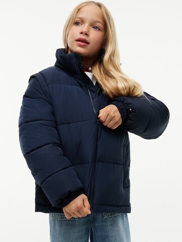 TOMMY HILFIGER Winter jacket 'Heritage' in Blue