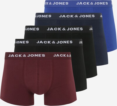 JACK & JONES Boxershorts 'BLACK FRIDAY' in blau / navy / burgunder / weiß, Produktansicht