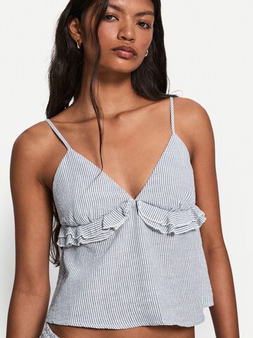 Bershka Top in Blau: Vorderseite