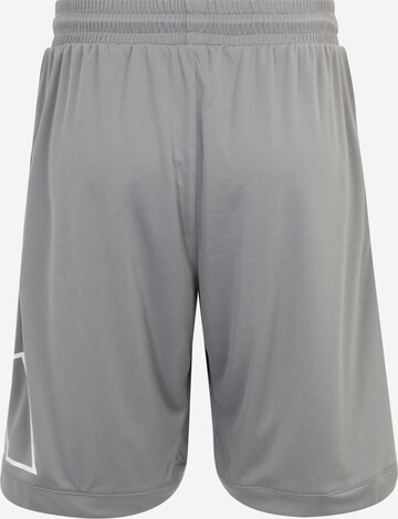 ADIDAS PERFORMANCE Loosefit Sportshorts 'Big Logo' in Grau