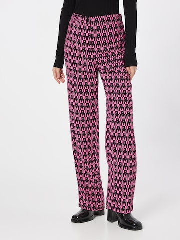 modström Regular Trousers 'Borys' in Pink: front