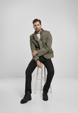 Brandit Between-Season Jacket ' Britannia Jacket ' in Green: front