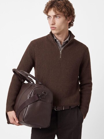 JACK & JONES Sweater 'Wesley' in Brown