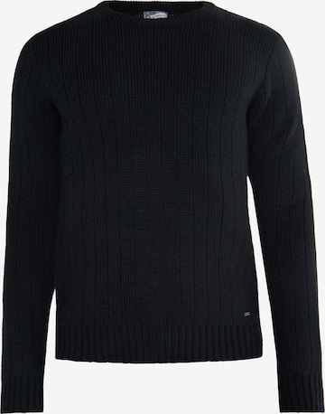 Pull-over DreiMaster Vintage en noir : devant