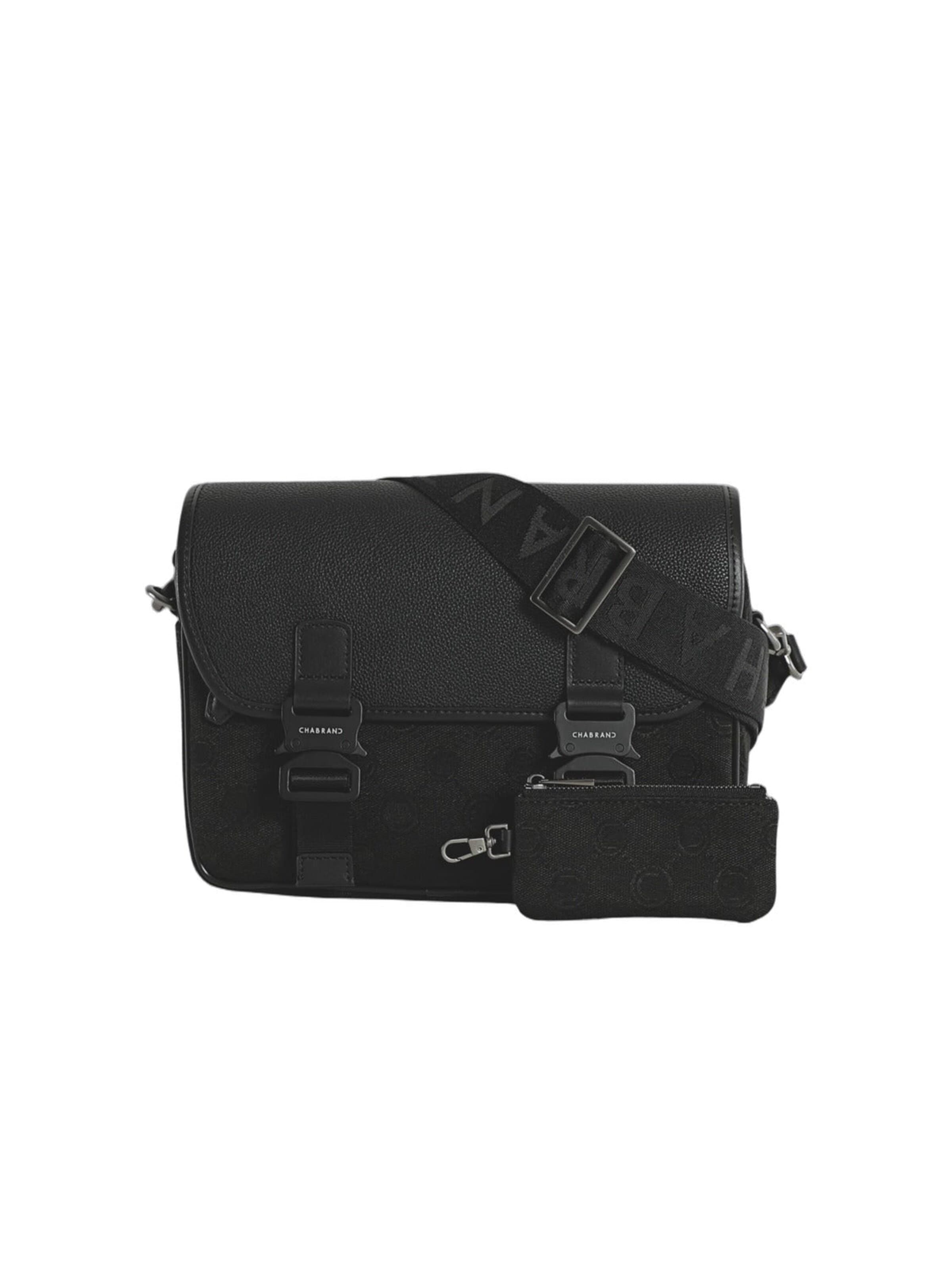 Messenger 'Sacoche Chabrand Reporter  Noir' Chabrand en gris : devant