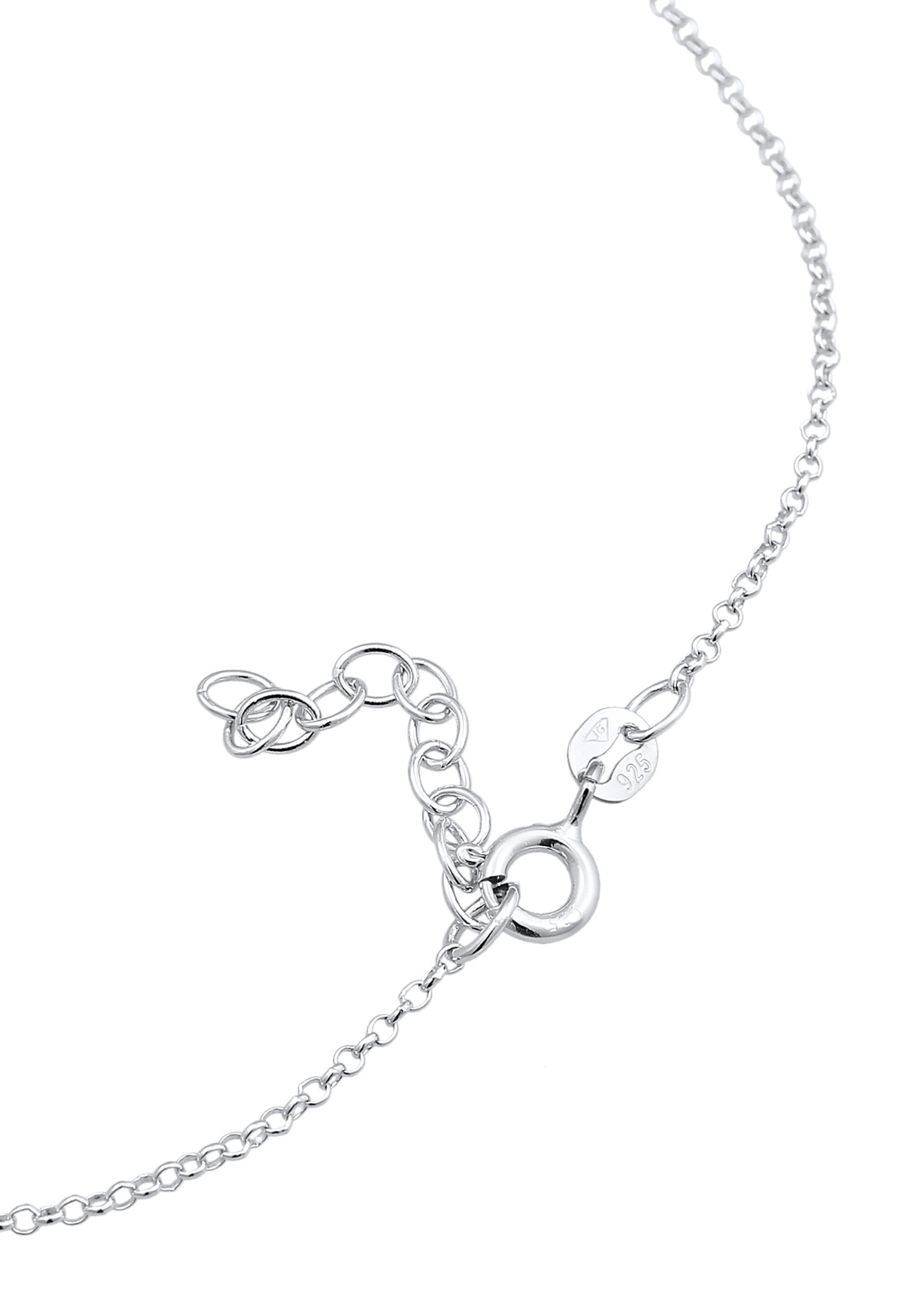 ELLI Fußschmuck in Silber