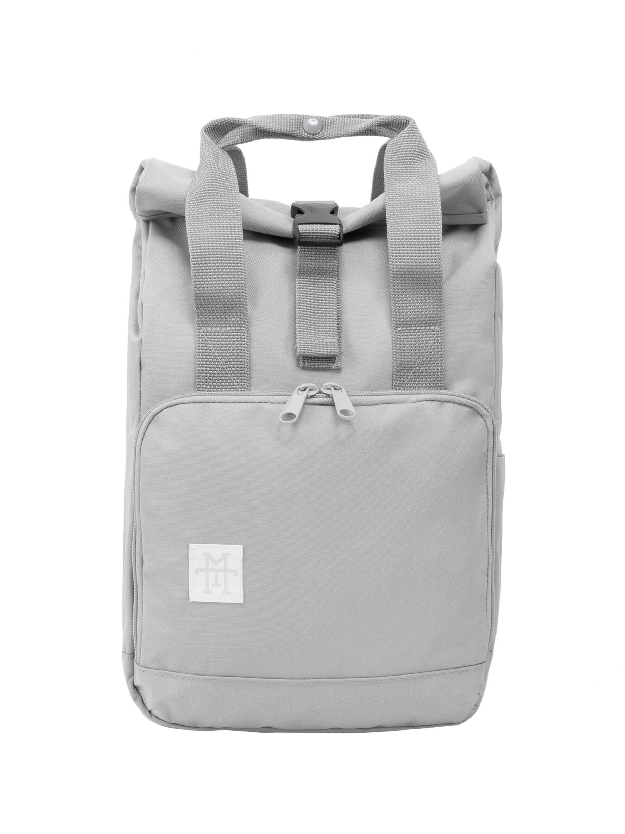 Manufaktur13 Backpack 'Mini Roll-Top DayPack' in Grey: front