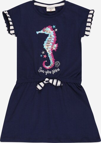 SALT AND PEPPER Kleid in Blau: predná strana