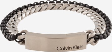 Calvin Klein Náramek – stříbrná: přední strana