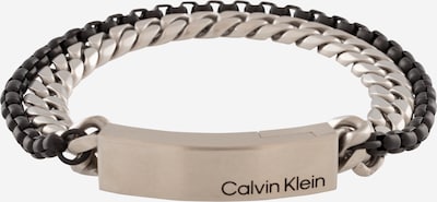 Calvin Klein Bransoletka w kolorze czarny / srebrnym, Podgląd produktu