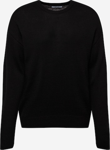 ABOUT YOU Sweater 'Alan' in Black: front