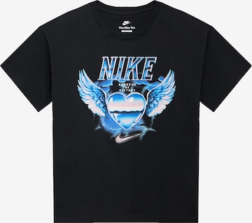 Nike Sportswear T-Shirt 'MYSTICAL' in Schwarz: Vorderseite
