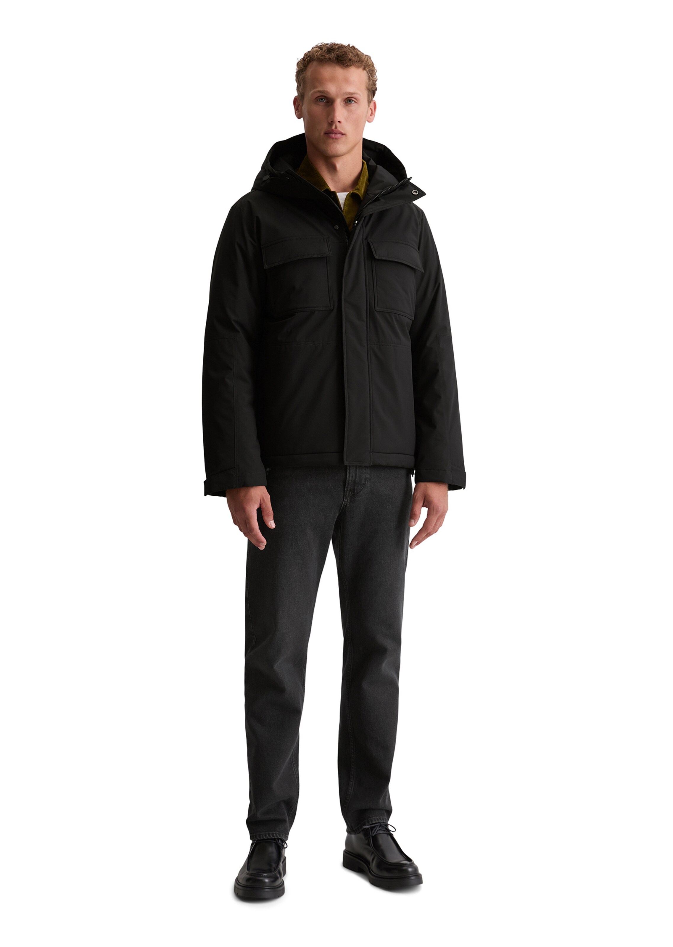 Marc O'Polo Tussenjas in Zwart