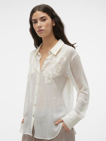 Chemisier VERO MODA en beige