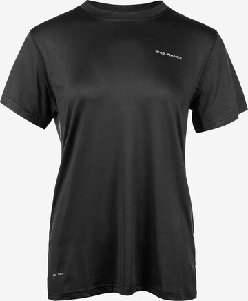 ENDURANCE Funktionsshirt 'Yonan' in Schwarz: predná strana