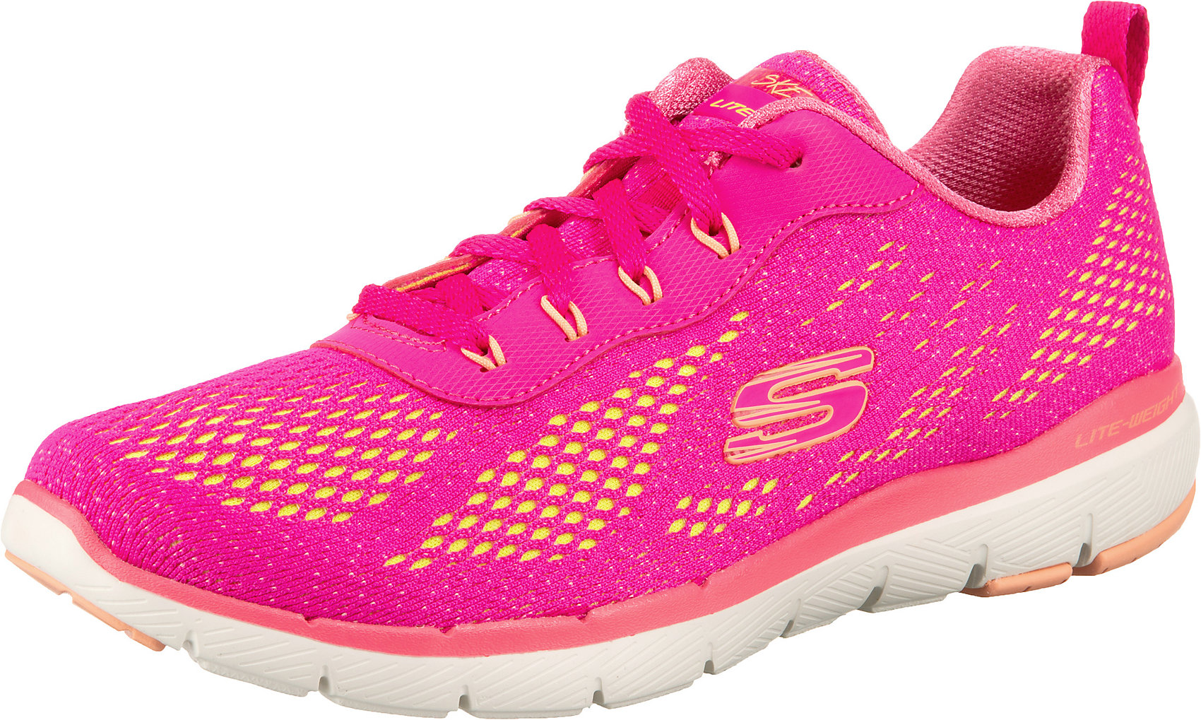 SKECHERS Flex Appeal 3.0 Pure Velocity Sneakers Low in Pink 