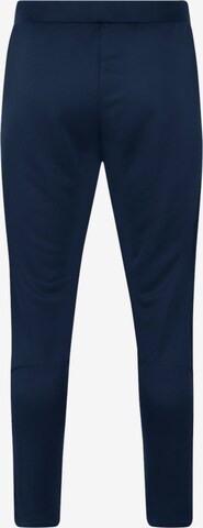 Coupe slim Pantalon de sport JAKO en bleu