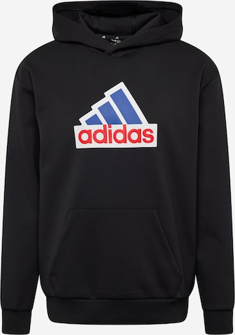 ADIDAS SPORTSWEAR Sweatshirt in Black: front