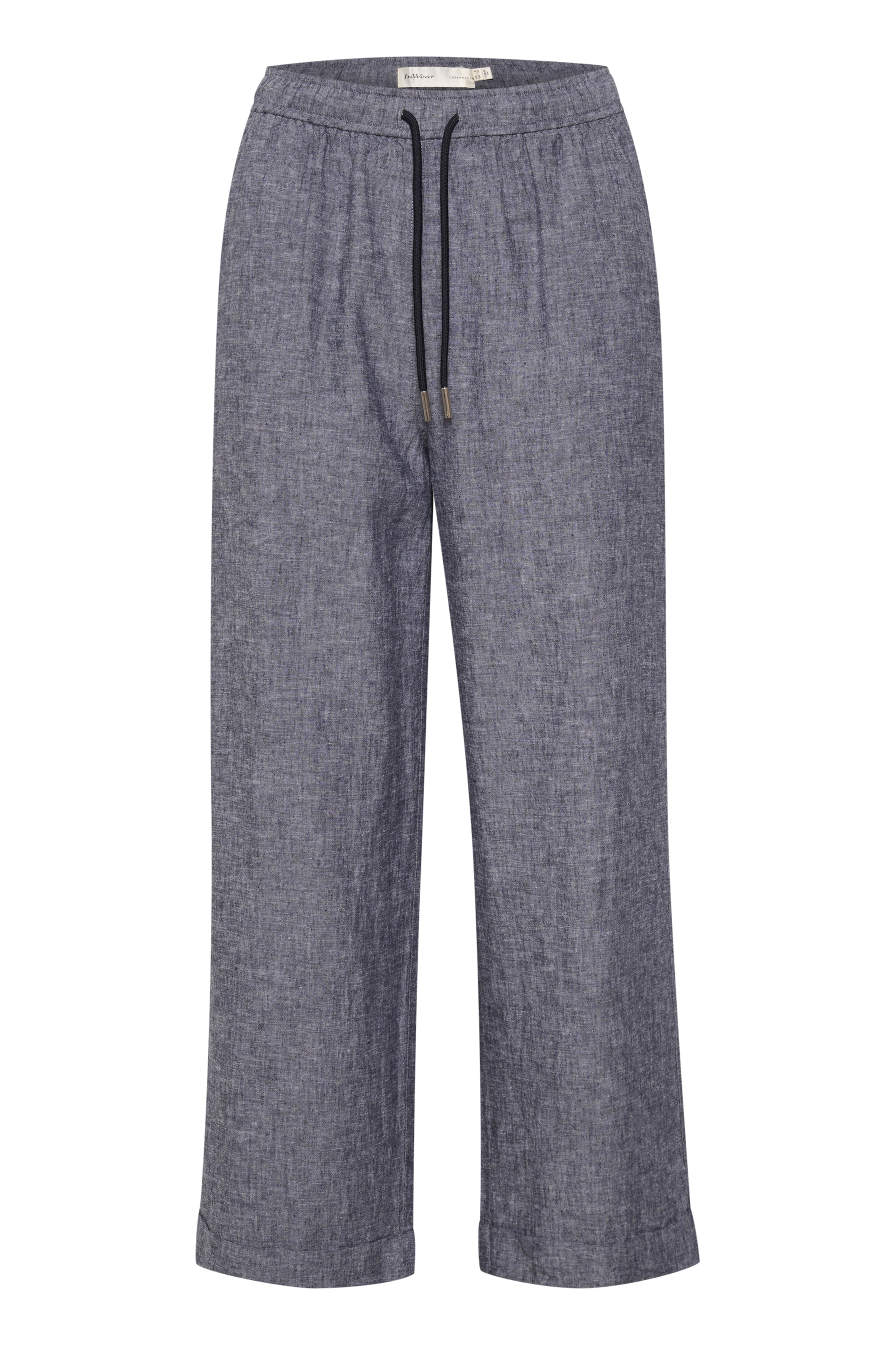 InWear Wide leg Byxa 'Driza' i blå: framsida