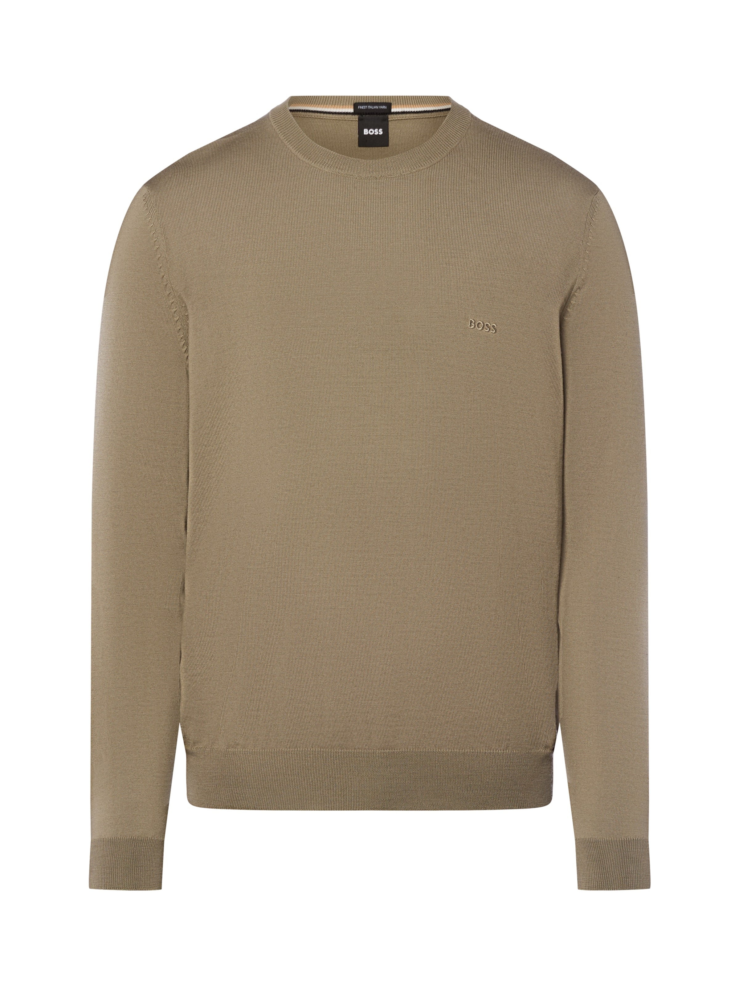 BOSS Pullover ' Botto ' in Braun: Vorderseite