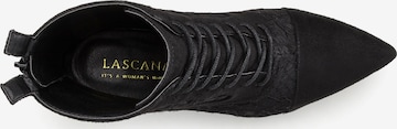 LASCANA - Botines con cordones en negro