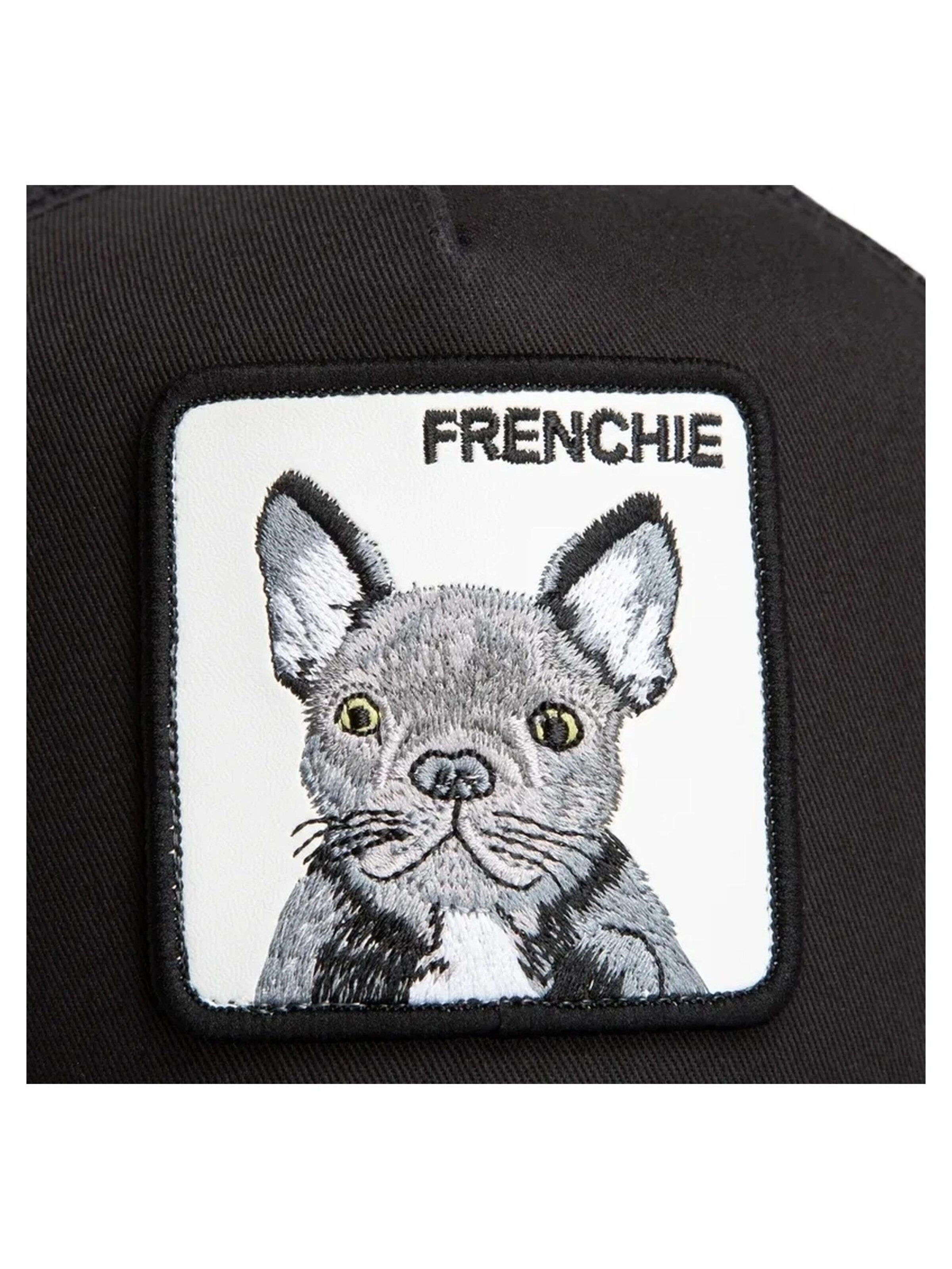 GOORIN Bros. Pet 'Gorra goorin negra/verde sea frenchie voi20 trucker cap' in Zwart