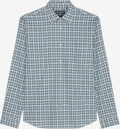 Marc O'Polo Button Up Shirt in Blue / Olive / White, Item view