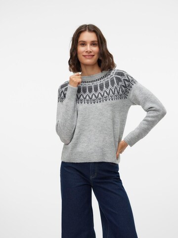VERO MODA Trui 'VMSimone' in Grijs