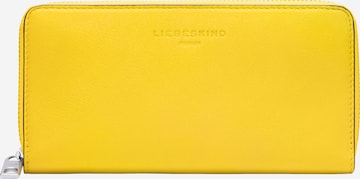 Liebeskind Berlin Wallet in Yellow: front