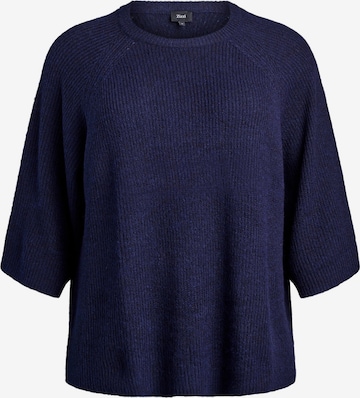 Pulover 'Mwinnie' de la Zizzi pe albastru: față