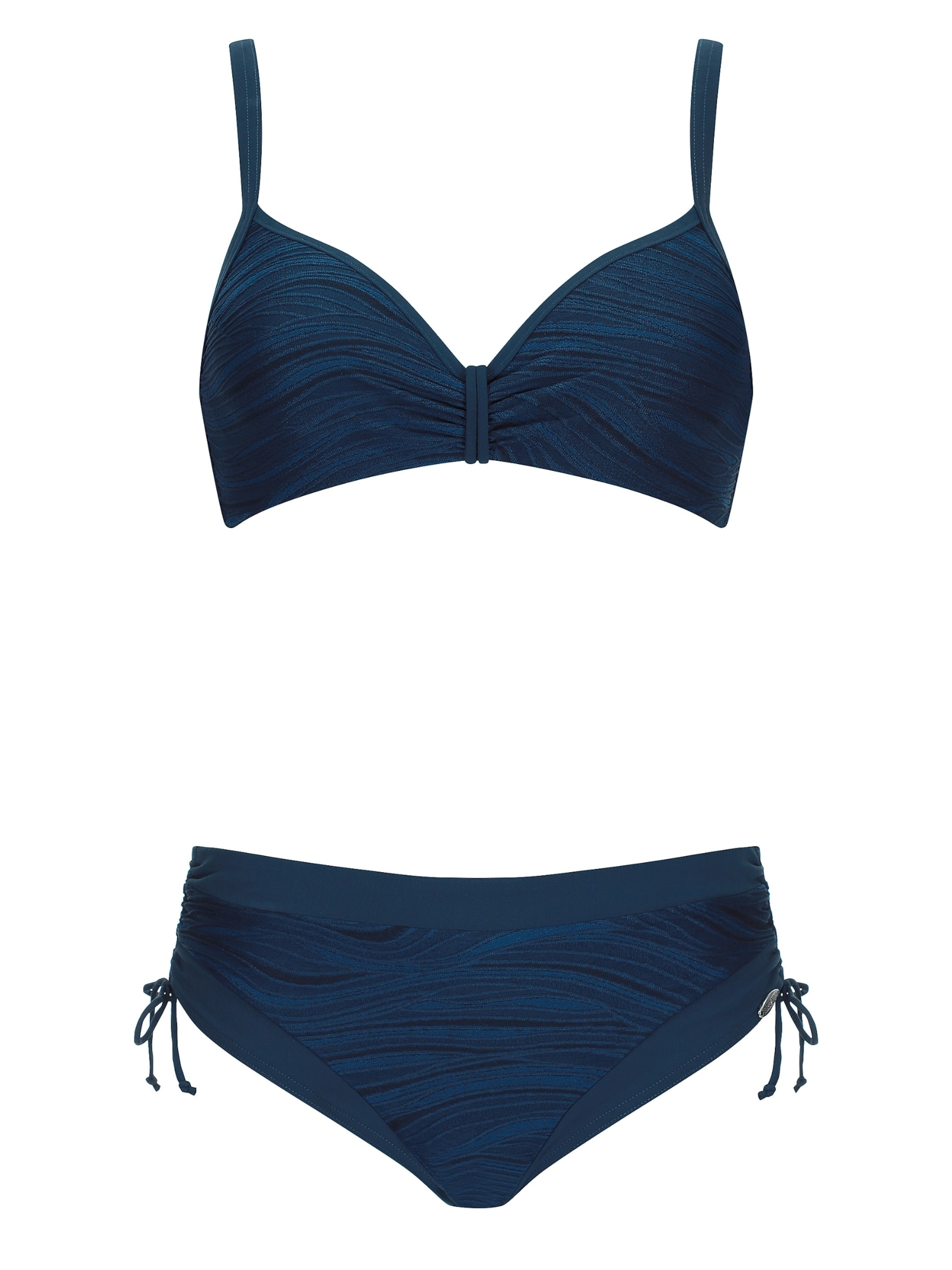 Triangle Bikini 'Maritime' SUNFLAIR en bleu : devant