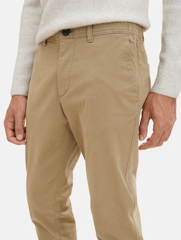 regular Pantaloni chino di TOM TAILOR in beige