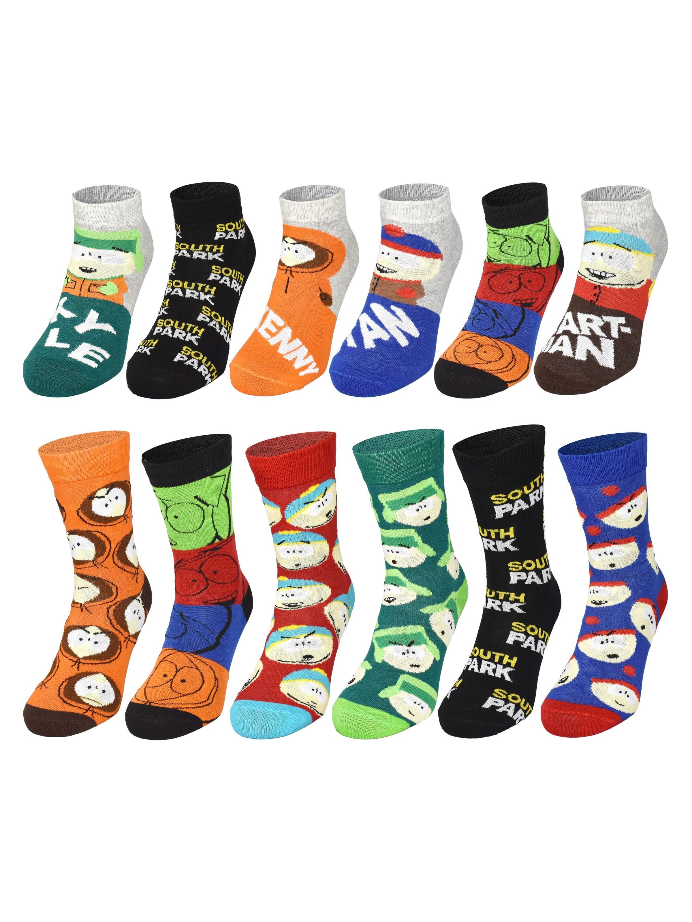 United Labels Socks 'Adventskalender South Park' in Mixed colours: front