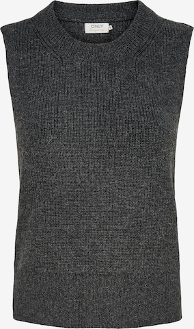 ONLY Sweater 'Paris' in Grey: front