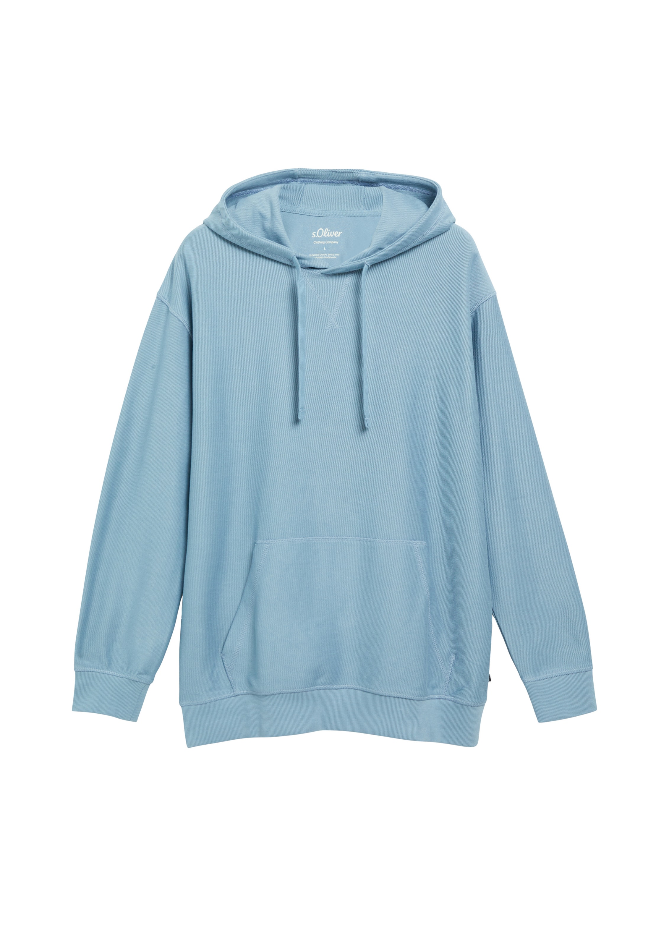 s.Oliver Sweatshirt in Blau: Vorderseite