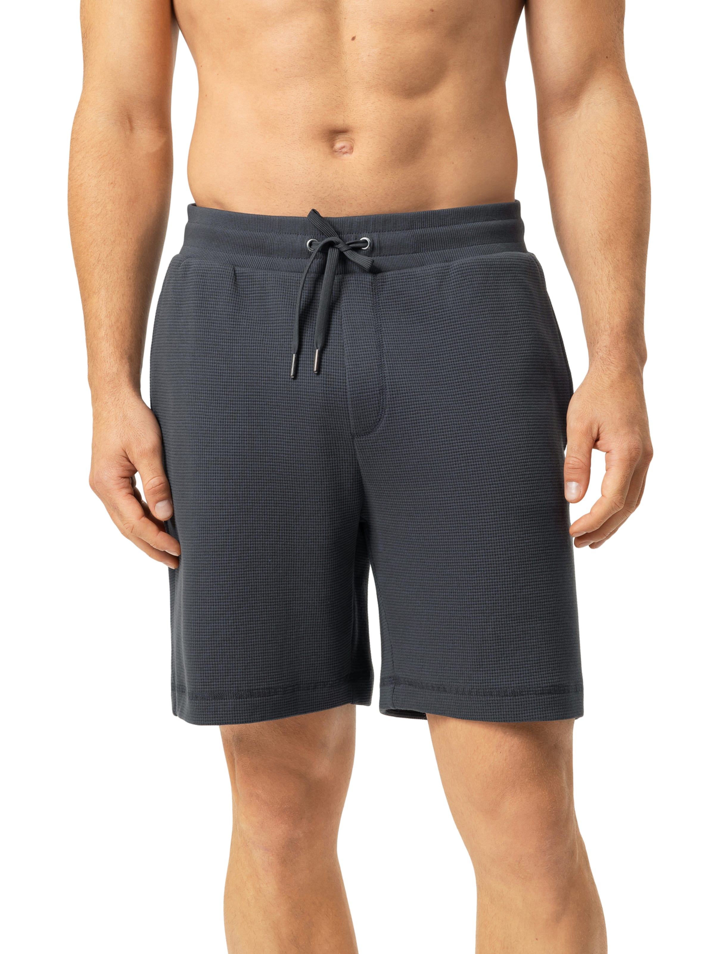Regular Pantalon 'Off Mode' Mey en noir : devant