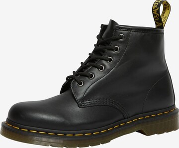 Dr. Martens Veterlaarsjes in Zwart: voorkant