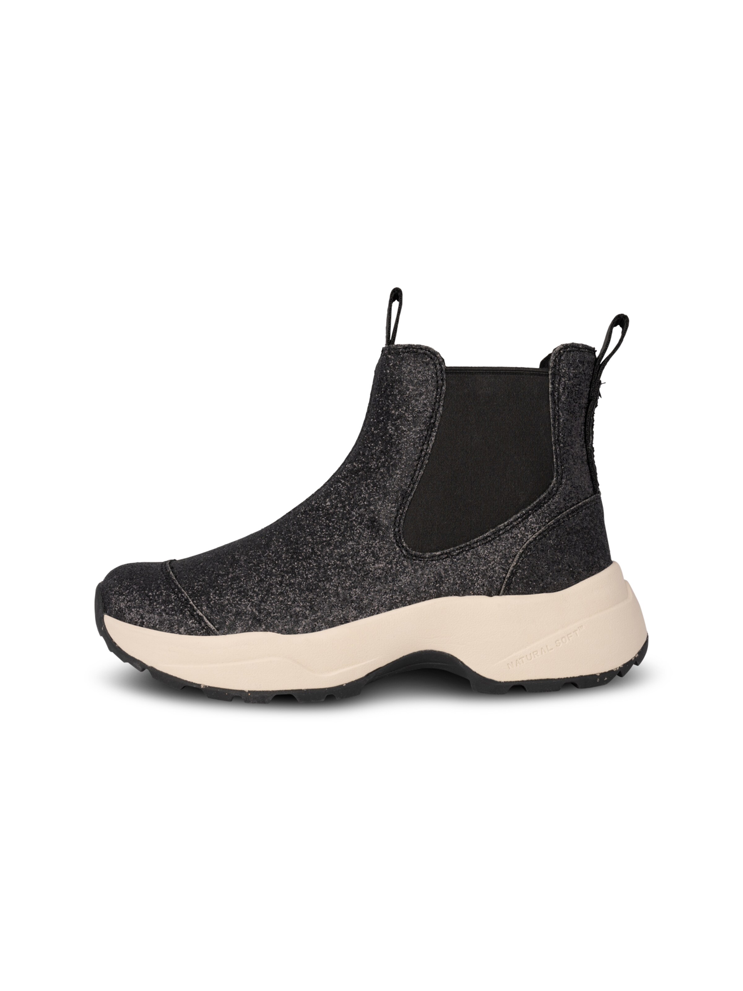 WODEN Chelsea Boots 'Silje' i sort: forside