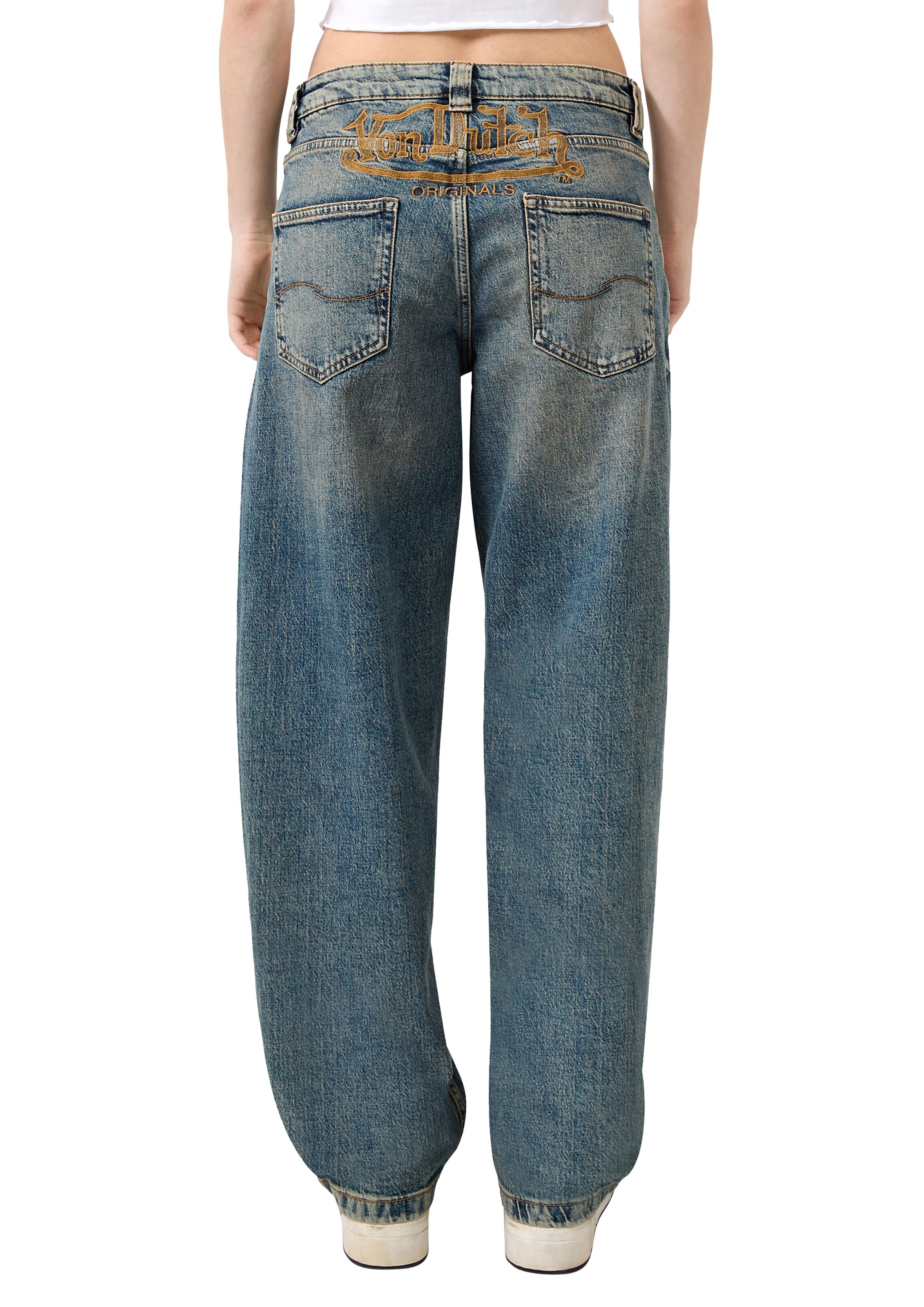 Baggy Jean 'QS x Von Dutch' QS en bleu