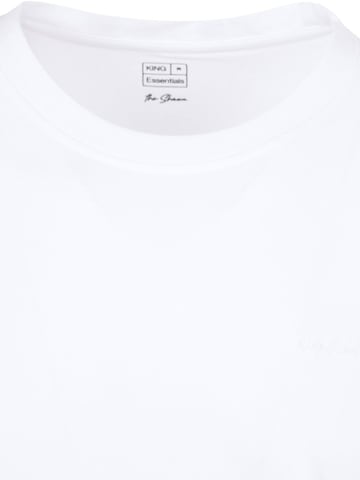 KING Essentials Shirt 'The Shawn' in Weiß