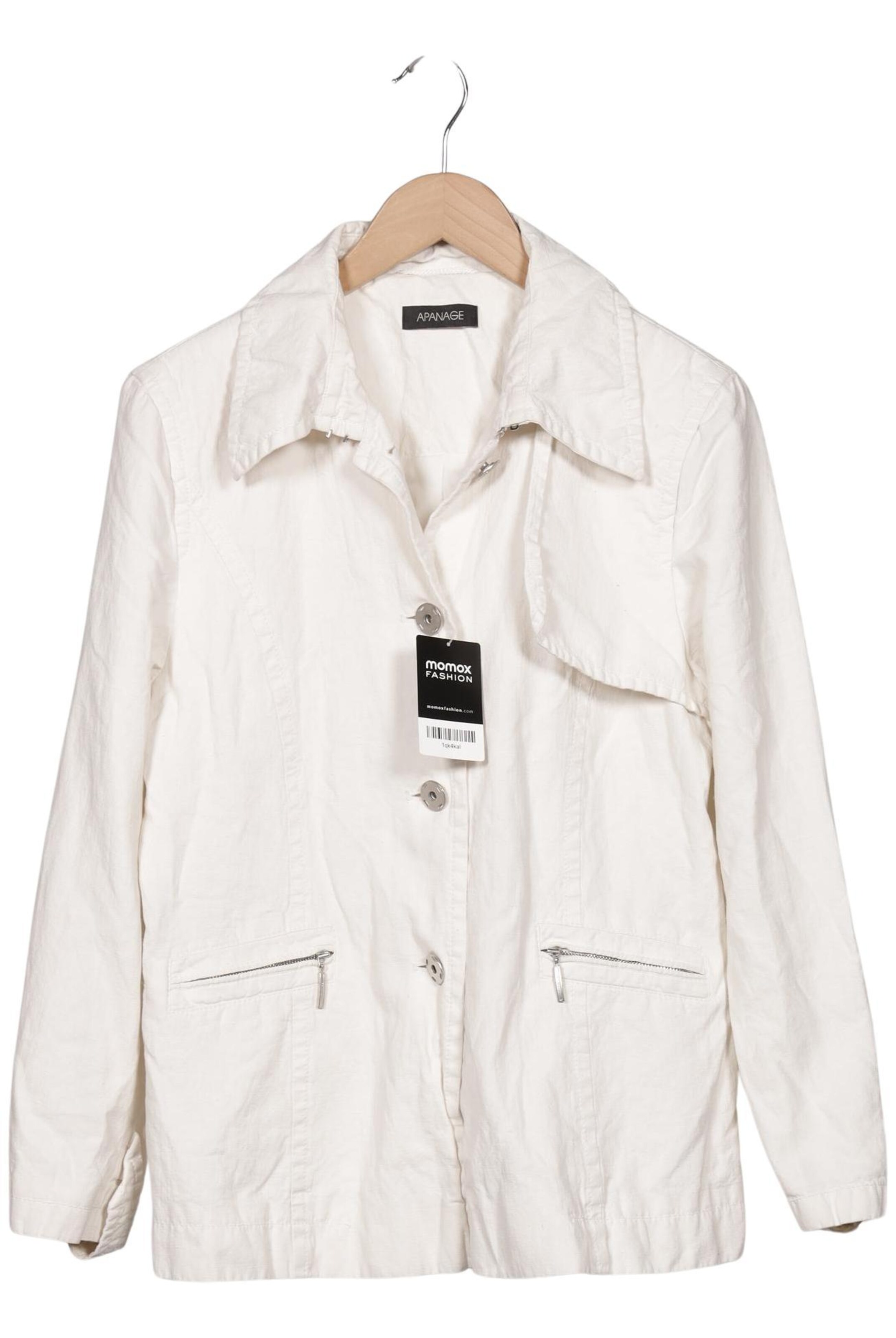 APANAGE Jacket & Coat in XL in White: front